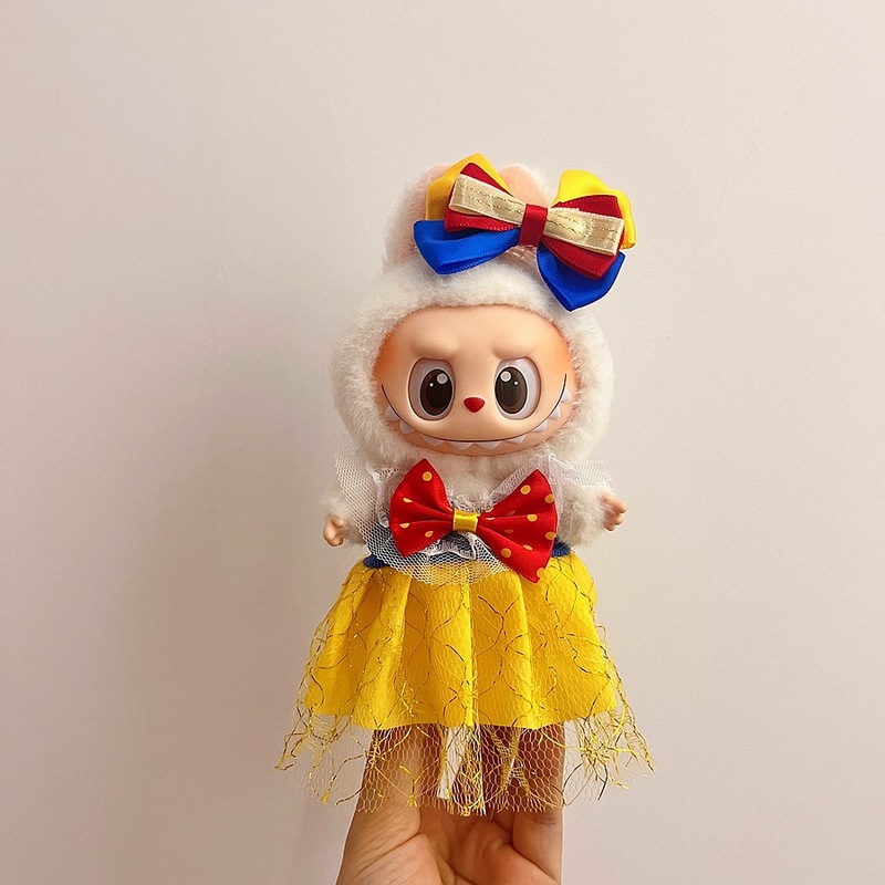 ラブブー ラブブー ベビー服 1代目、2代目、3代目 17cm ペンダント ぬいぐるみ 服セットのみに適しています。|undefined