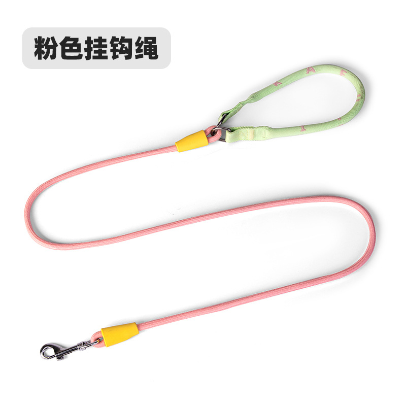 Nueva cuerda para perros de Amazon, correa de mango de algodón, correa para el pecho, cadena para perros, fábrica al por mayor, correa para pasear perros para mascotas