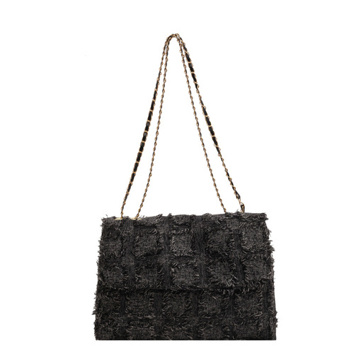 Bag Lady Spring Fashion Simple Crossbody Bag Casual Shoulder Bag Retro Simple Chain Bag