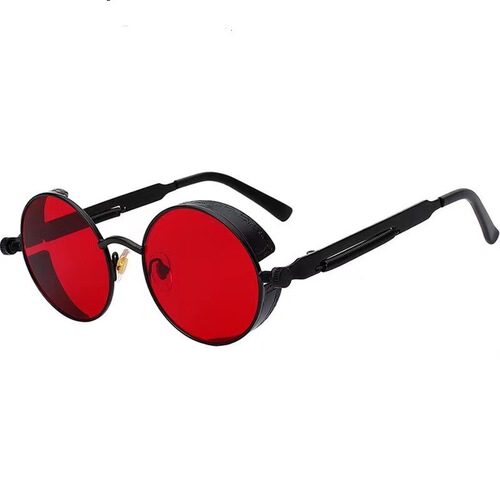 Street style hip-hop sun glasses, retro punk series, unisex, stylish wind shield glasses.