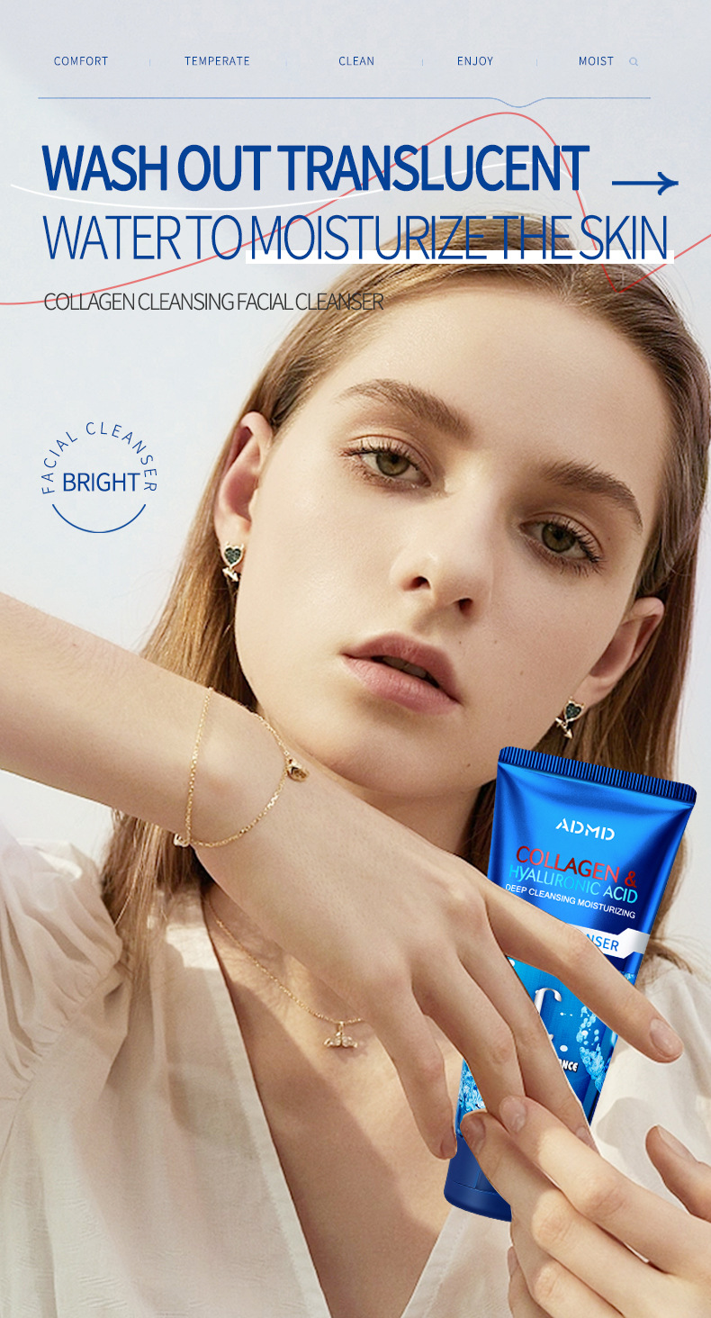 kollageeni puhastusvahend õli kontroll puhastusvahend piiriüleselt kuum müük nahahooldustooted kosmeetika_voghion.com