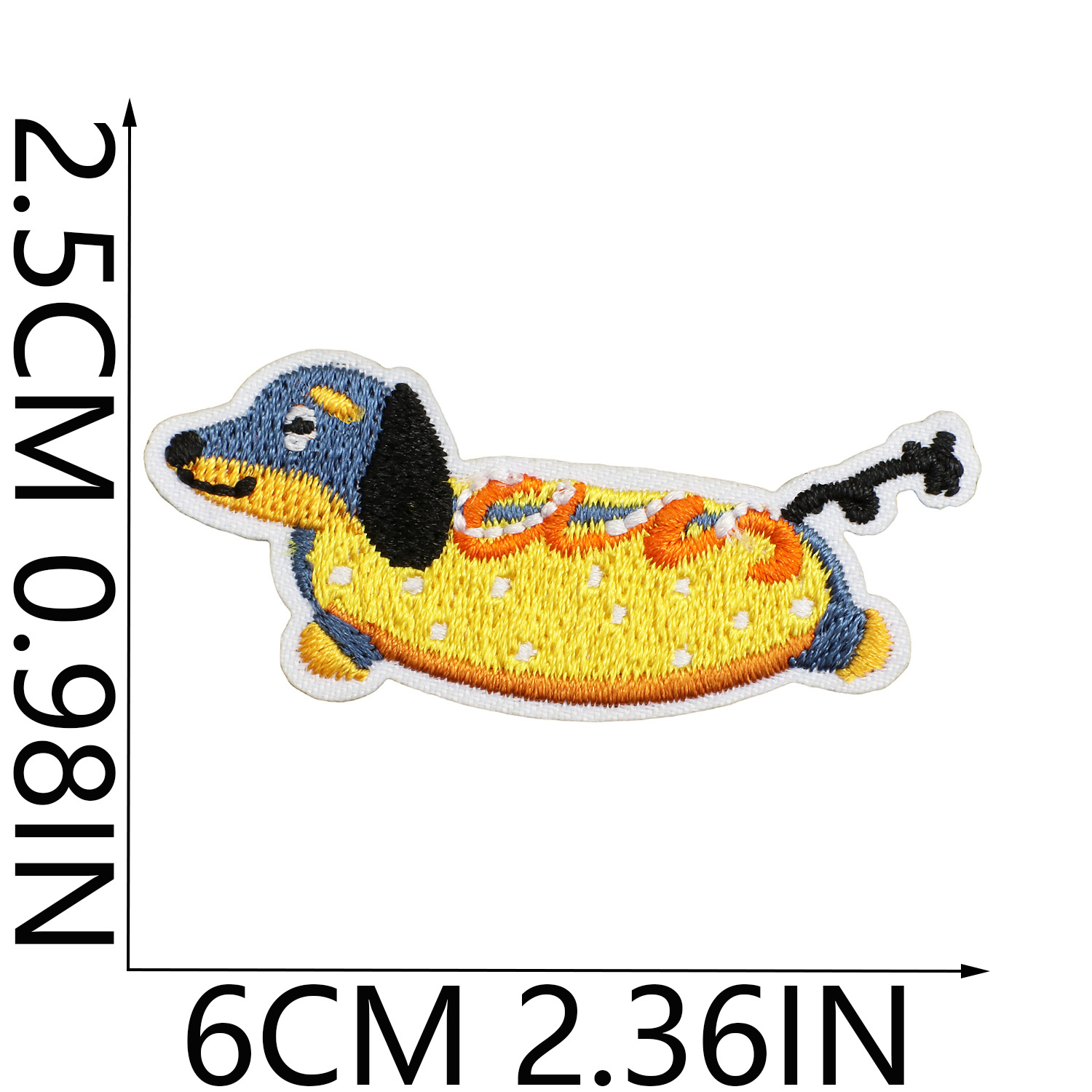 3g Weight Clothing Sticker Patches Classification 1 Piece Quantity Dacron thread Material Dog Pattern Casual, Elegant, Cute Style Embroidery Craft 1 Piece Casual Elegant Cute Dog Dacron Thread Clothing Sticker Patches 22