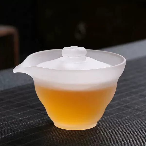 Frosted cover bowl