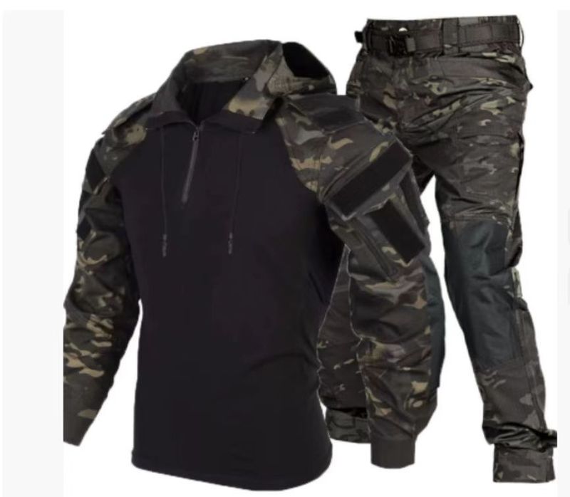 黑灰工业强袭2版战术上衣作战服装春秋衬衫风蛙服裤套装恤卫衣|undefined