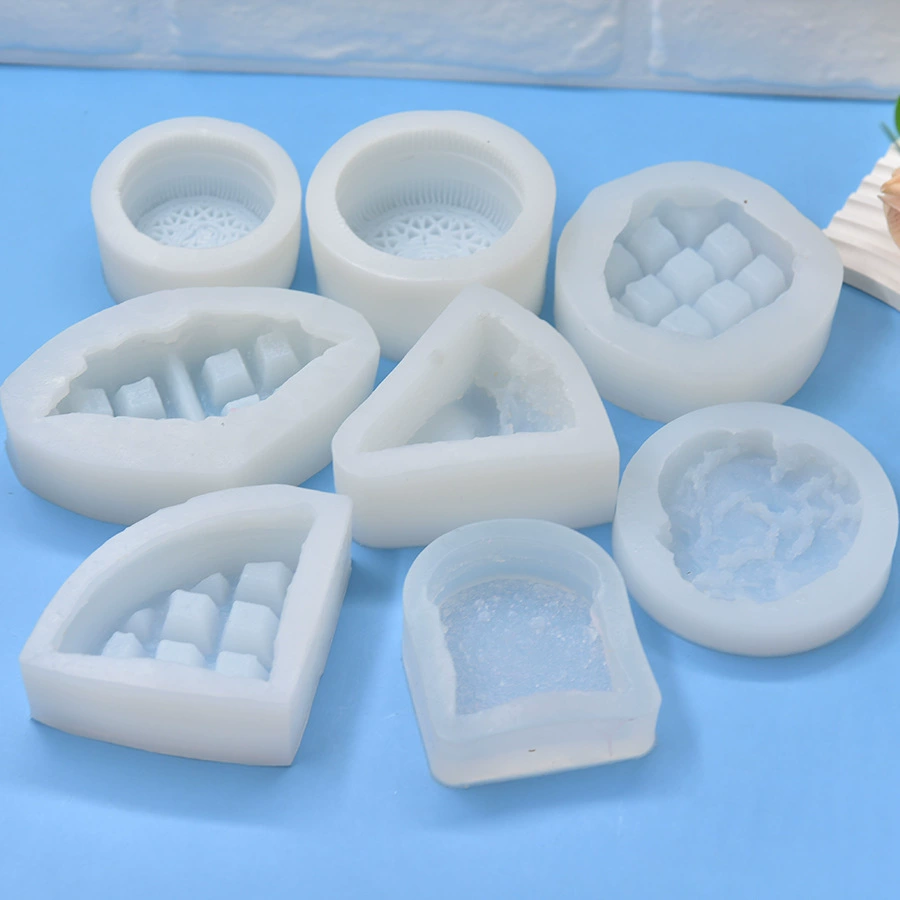 Waffle triangle cake cookie Oreo sandwich cookie shape baking cake mousse silicone mold