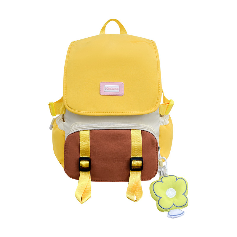 Jardín de infantes, mochila escolar para bebés dulce y encantadora, mochila de flores, 2026 nueva moda de mochila infantil
