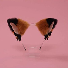L 13285 Fluffy Cute Hair Band Headwear ë�޿ɰ����� �羳����