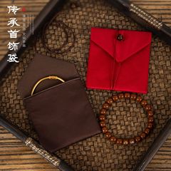 厂家批发现货缎面传承袋珠宝首饰收纳袋古法黄金手镯文玩荷包袋
