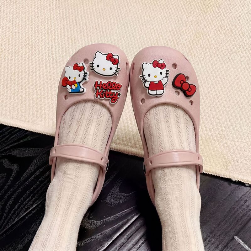 Popular Adult Ballet Clogs for Women, New Summer Beach Non-Slip Outdoor Wear, Versatile Couple Sandals Wholesale