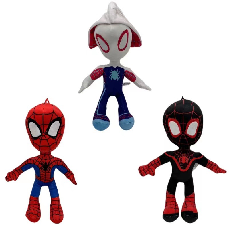 Cross-Border Hot Selling Marvel Avengers Parallel Universe Spiderman Spider-Man Plush Doll Toys Wholesale