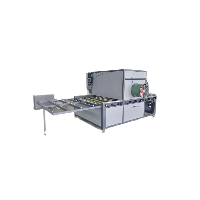 máquina de pulverización de pegamento para pintura decorativa máquina de pulverización de pegamento para placa decorativa de calentamiento circulante máquina de pulverización de pegamento para pintura de porcelana de cristal automática