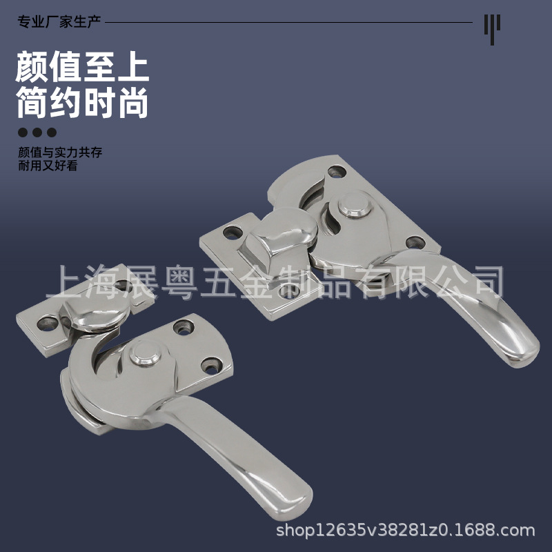 Anwang acero inoxidable gran mango grueso equipos industriales pesados manija de puerta sólida de soporte de carga abierta tipo arco
