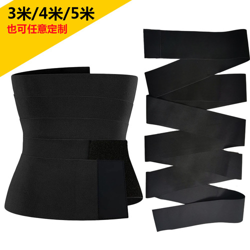 Cross-border Western and Eastern multi-layered thick waist-wrapping body-shaping corset elastic band wholesale