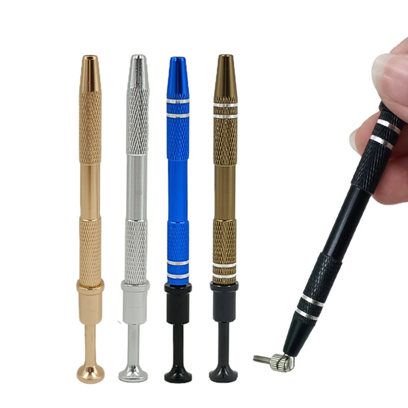 Extractor IC BGA chip de cuatro garras Picker parche IC pluma de succión componentes electrónicos clip de la gema en forma de pluma capturador