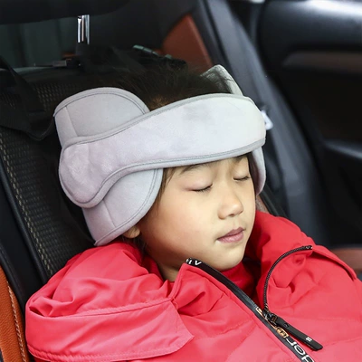 New car-mounted children's neck pillow, car cushion, baby head sleep fixation strap, car seat headrest