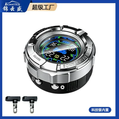 High-Precision External Installation Tire Inspection | Tire pressure monitoring system - t02-tech-silver-built-in