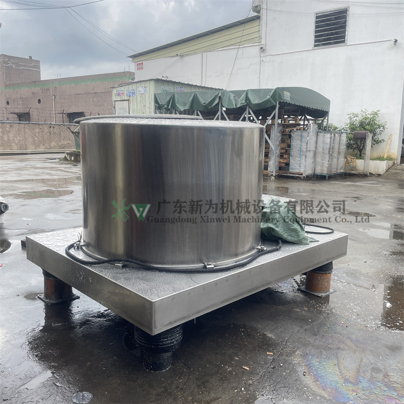 批量供应 工业五金件甩油机 铝屑铜渣快速脱油机 刨花铁屑甩干机