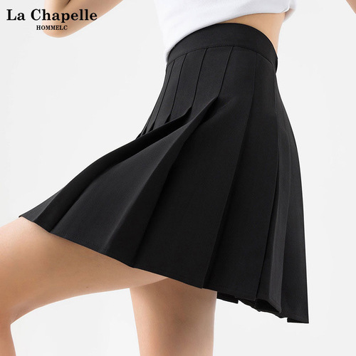 Pleated Skirt  New Plus Size A-line Skirt for Women JK Dress Spring Summer Fat Girl Versatile High-Waisted Short Skirt