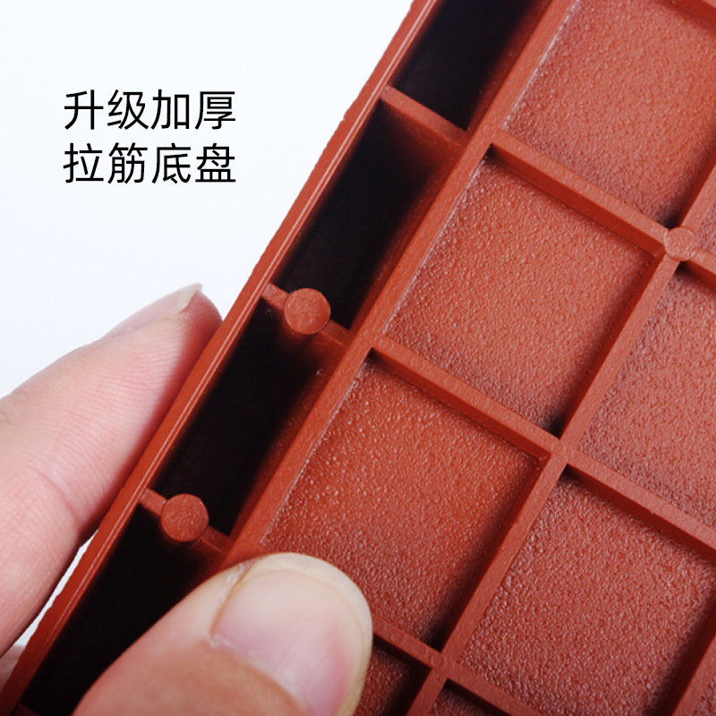 吸水石盆景底盘山水盆景盆上水石盆吸水石托盘假山石头底座长方形