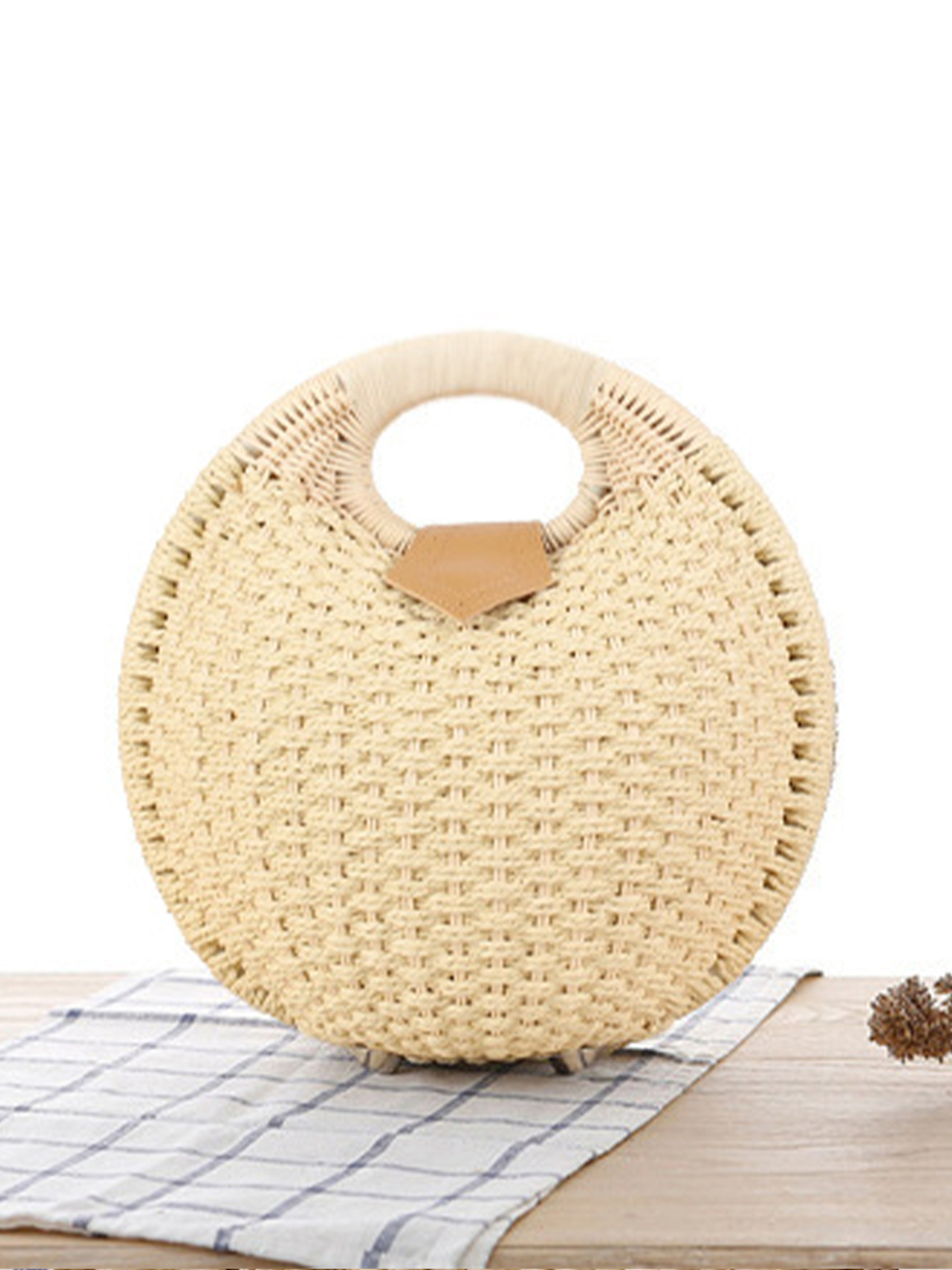 Fashionable cute woven bag
