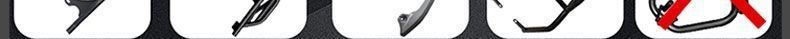 Electric vehicle mini 581013 ultra-thick 15L aluminum alloy tail box for motorcycle, small size