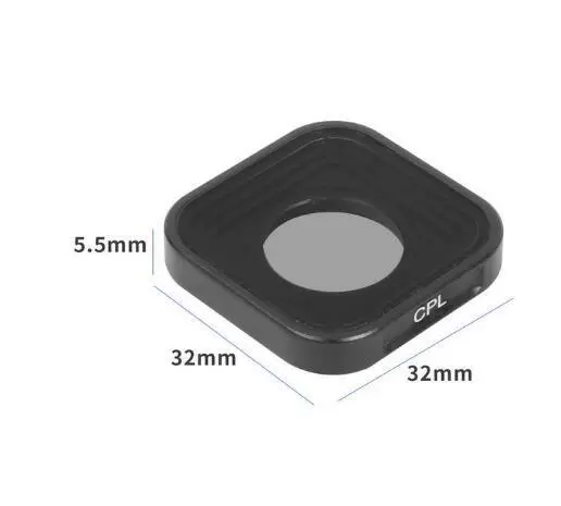 Suitable for gopro13 action camera filter accessories CPL polarizer UV filter ND light filter filter set