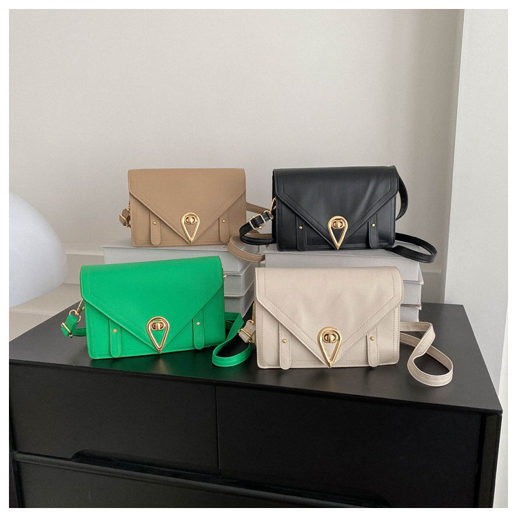 Taschen Nischendesign für Damen 2023 Neue trendige und modische Autonähte Einzelschulter mit High-End-Schnalle_voghion.com