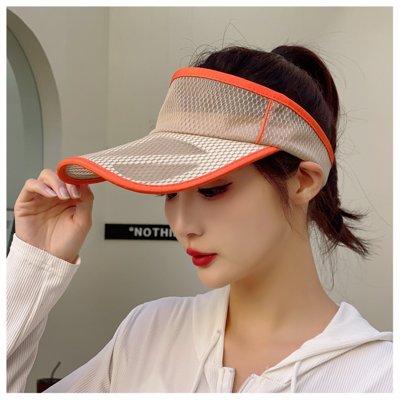 Summer Visor Hat For Women And Men Quick Drying Mesh Sun Hat_voghion.com