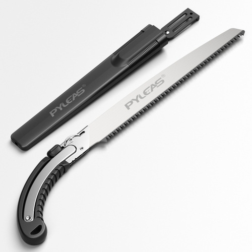 Manufacturer wholesale outdoor garden multifunctional portable hand saw three-sided tooth high temperature quenching pruning logging fruit tree waist saw