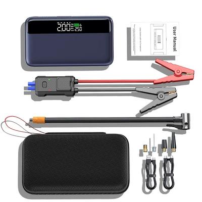 [N33] Cross-Border Car Emergency Starting Other Automotive Safety Supplies - neutral-n33-inflatable-starter-all-in-one-machine-blue-10000-mah-eva-bag