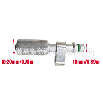 Soyutma sisteminin digər hissələri, Pressure Plate R134A Environmentally Friendly Joint - 3-points-environmentally-friendly-activity-pressure-plate-with-thick-wall-sleeve-straight