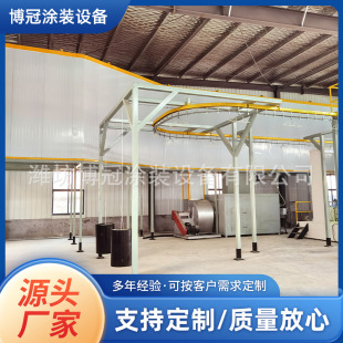 Non-Standard Customized Agricultural Machinery Accessories Powder Spraying Equipment Assembly Line Automatic Spraying Assembly Line Powder Spraying Production Line