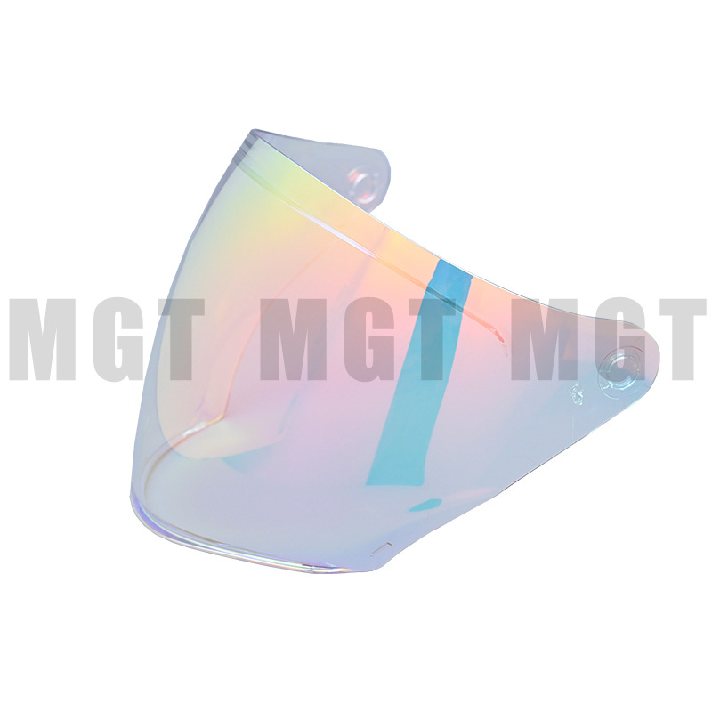 Casco de la motocicleta Four Seasons lente universal medio casco lente al por mayor adecuado para KYT GP NFJ