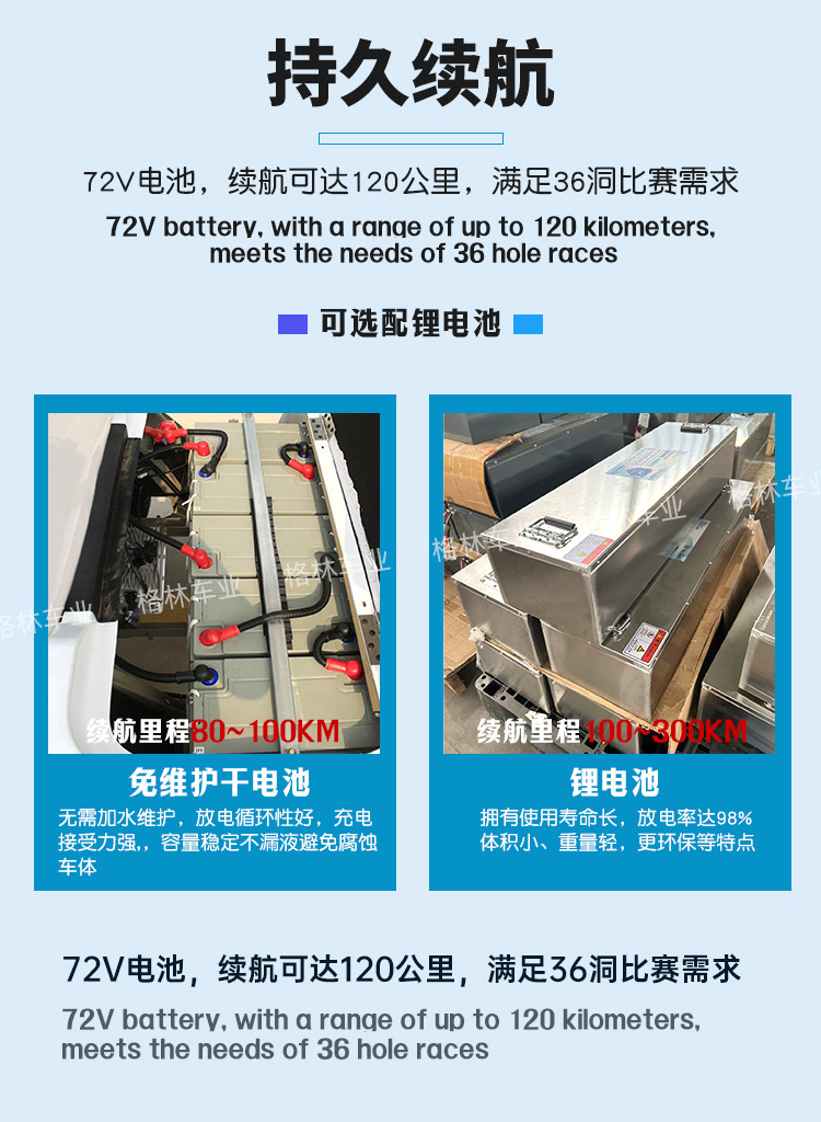 Golf Carts for Foreign Trade, Tourist Attractions, Hotels, and Guesthouses; Electric Golf Sightseeing Vehicles
