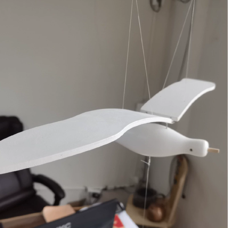Деревянная игрушка для спальни, DIY, чайка, обучает балансу