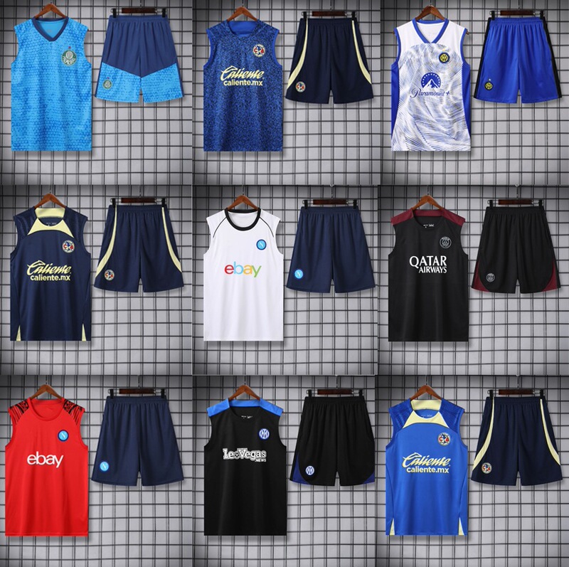 Football Training Clothing B Vest suit Sports Jersey Paris Chelsea Inter England Germany Argentina