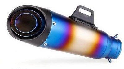 Exhaust pipe | Ninja Z250 300Zx10Mt0709 R25R3R6 - l-three-layer-sc-blue-51mm
