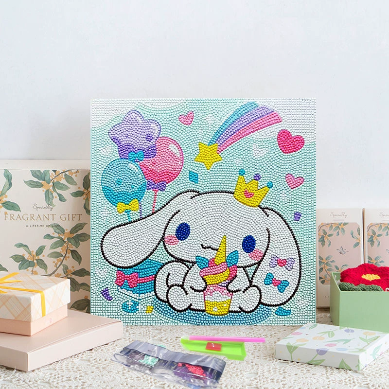 Алмазная мозаика 20×20 см, детская анимационная панно, полная выкладка, новый стиль, ручная работа DIY, декор для гостиной