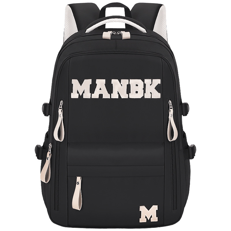 26 nuevos estudiantes de secundaria baja mochila de gran capacidad de transporte ligero de viaje de alta edad mochila de hombro para hombres y mujeres