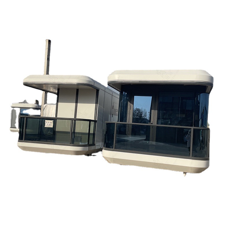 Contenedor móvil Sala de sol temporal oficina móvil sala de juntas Montaje simple integrado Casa Villa fabricante