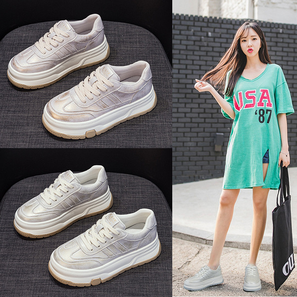 White sneakers