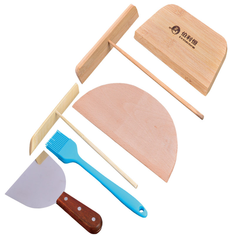 Shandong grain stall pancake fruit tools to make egg cakes, bamboo dragonfly, bamboo scraper electric baking pancakes, baking household bamboo rakes