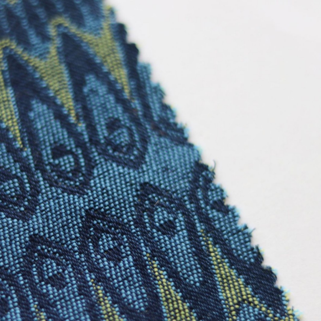 [Denim] mezcla de color denim de alta calidad Jacquard tela de moda zapatos, sombreros, bolsos, chaquetas, artesanías image 2