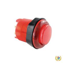 ➢厂家28型直插带灯塑料按钮游戏机24型即插带灯小黑微动按键开关