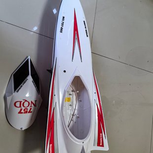 Hull DIY Remote Control Pull Net Boat Brushed Brushless Speedboat Dual Horsepower Dual Motor Waterproof Self-Assembled
