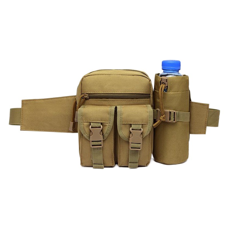Bolsa de cintura deportiva para correr al aire libre bolsa de cintura oculta botella de agua bolsa de cintura ajustada antirrobo teléfono móvil para caminar bolsa de cintura táctica