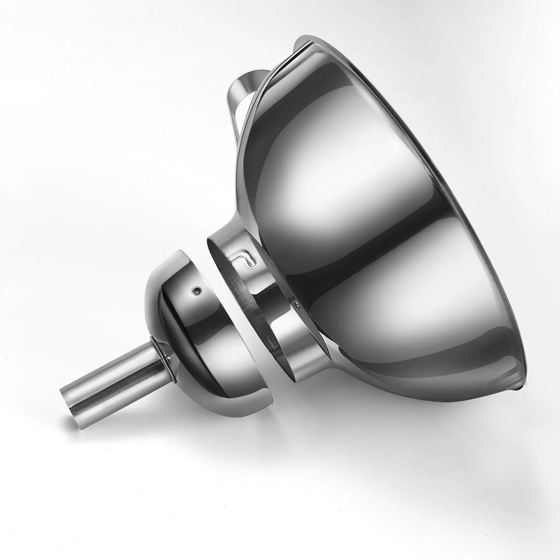 304不锈钢多规格大小号带滤网漏斗实用厨房小工具油漏加厚舀酒漏