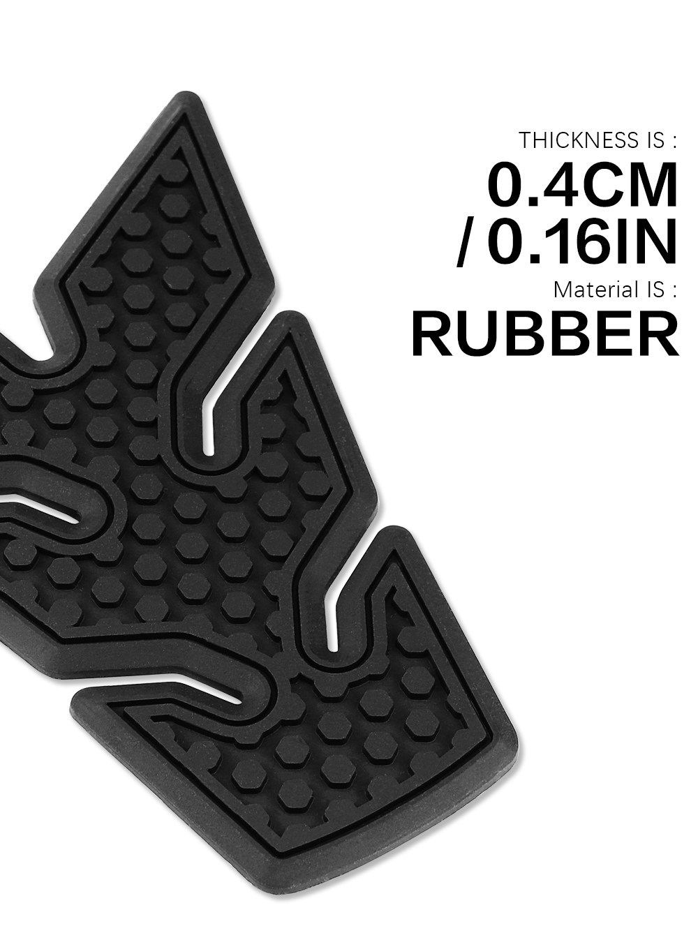 Suitable for Yamaha Yzf-R925 Fuel Tank Sticker R9 Motorcycle Modified Rubber Sticker Fuel Tank Anti-Slip Protective Pad