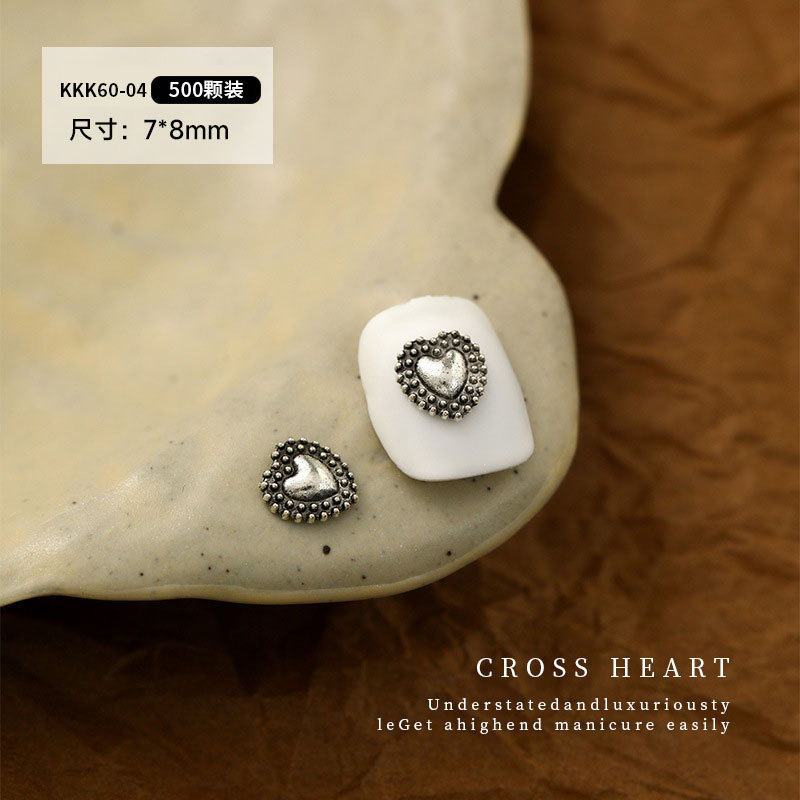 【kkk60-04】crow heart jewelry