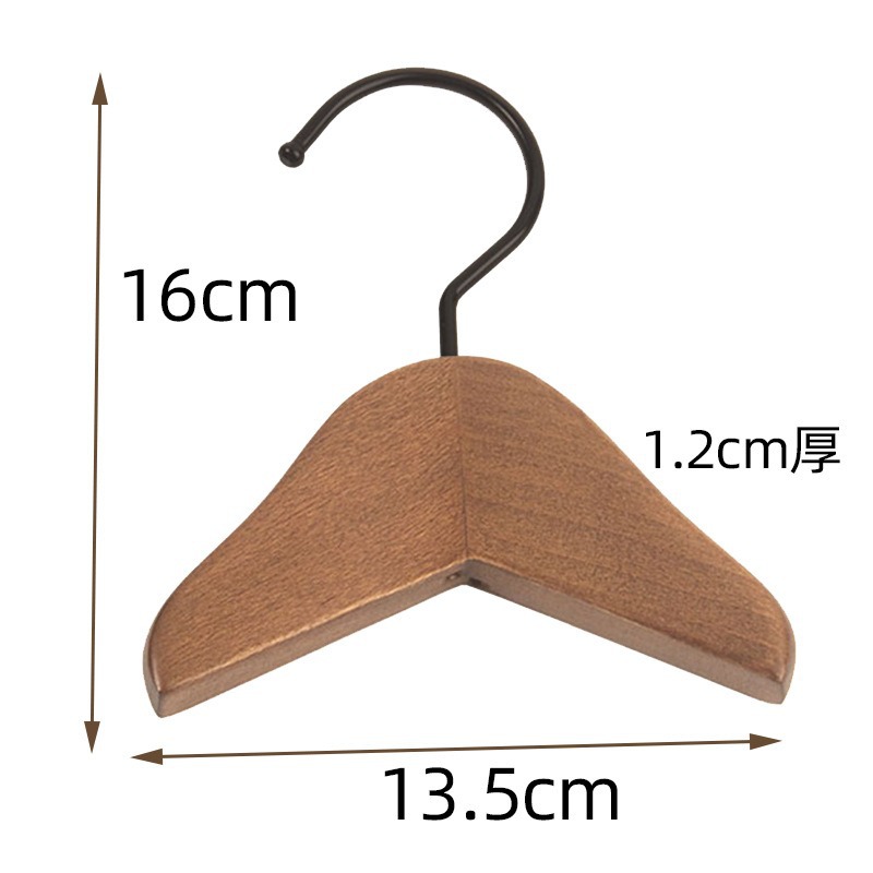 13.5cm 레트로 컬러 애완동물 옷걸이